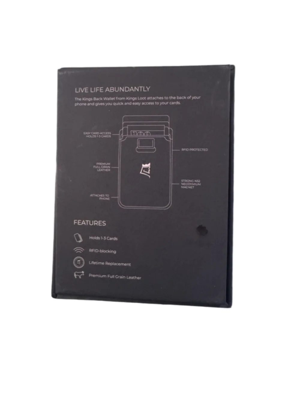 Kings Loot MagSafe wallet NIB